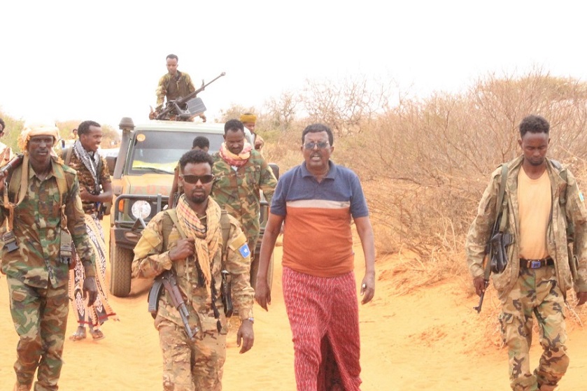 Ciidamada oo dhaqdhaqaaq ka bilaabay deegaanada hoostaga Maxaas.jpg